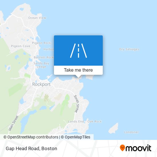 Mapa de Gap Head Road