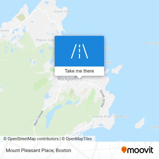 Mount Pleasant Place map