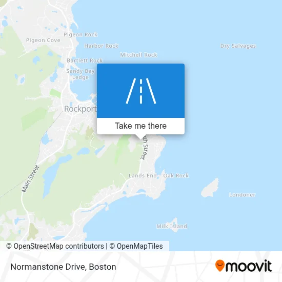 Normanstone Drive map