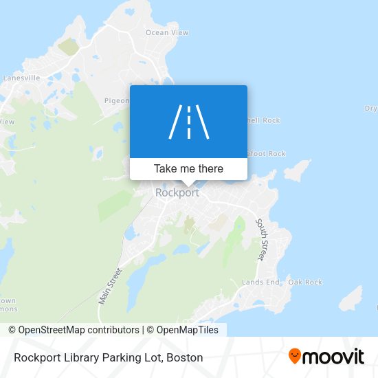 Mapa de Rockport Library Parking Lot