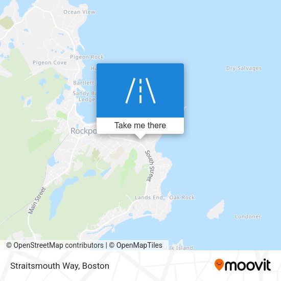 Mapa de Straitsmouth Way