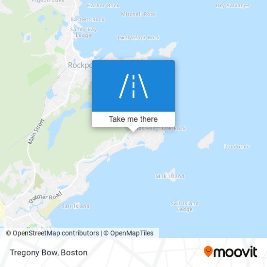 Tregony Bow map