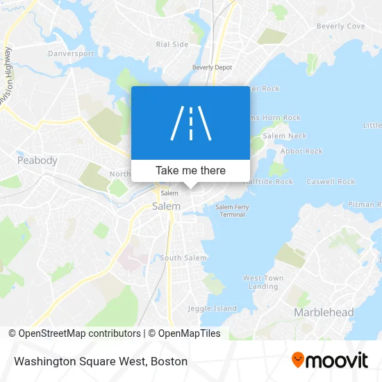 Washington Square West map