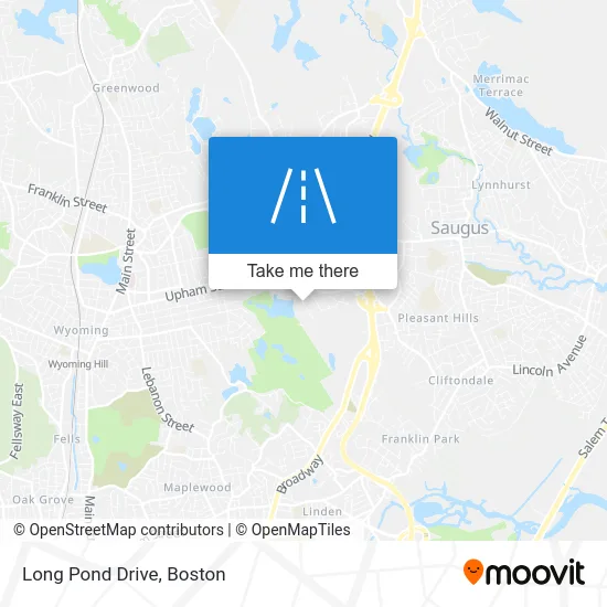 Long Pond Drive map