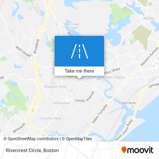 Mapa de Rivercrest Circle