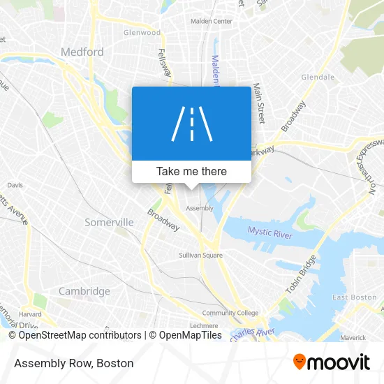 Assembly Row map