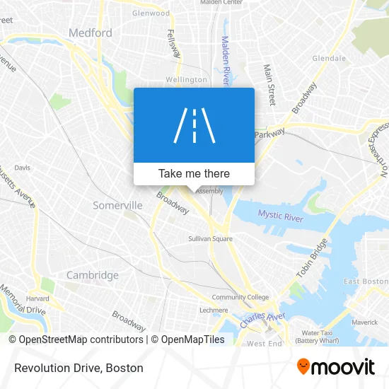 Revolution Drive map