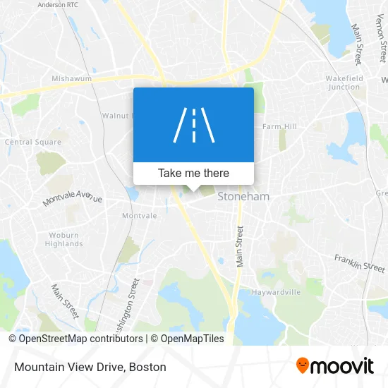 Mountain View Drive map