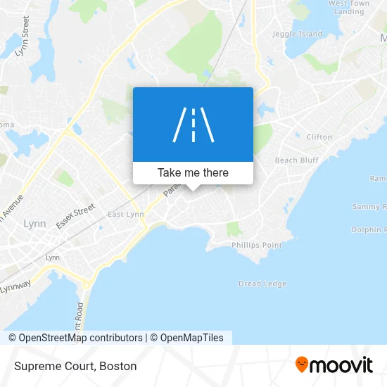 Supreme Court map