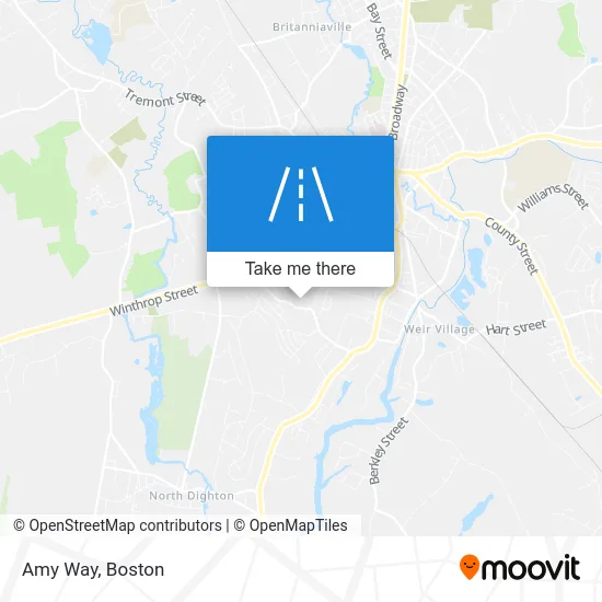 Amy Way map