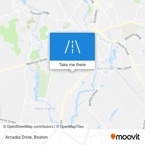Arcadia Drive map