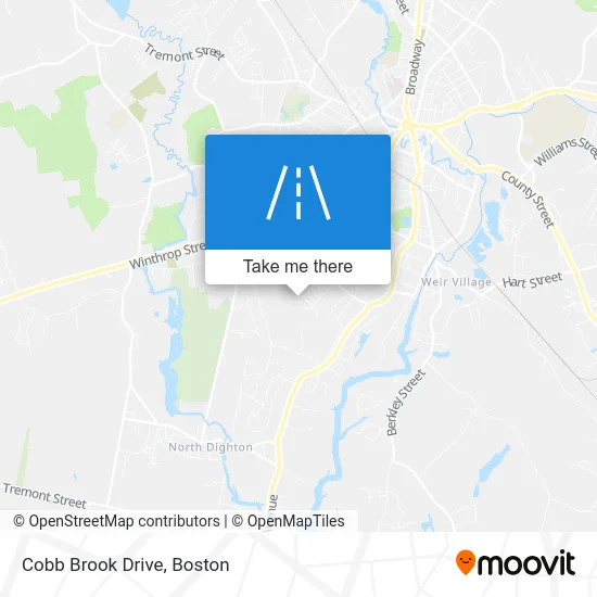 Cobb Brook Drive map