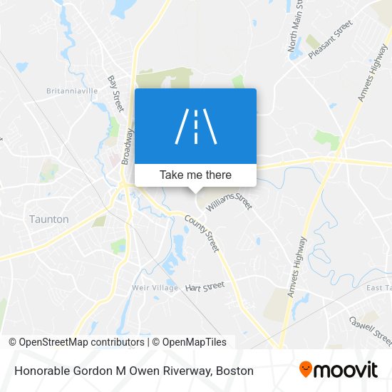 Mapa de Honorable Gordon M Owen Riverway