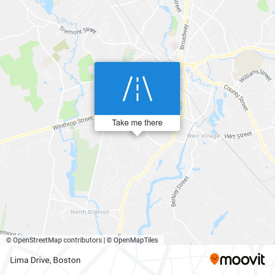 Lima Drive map