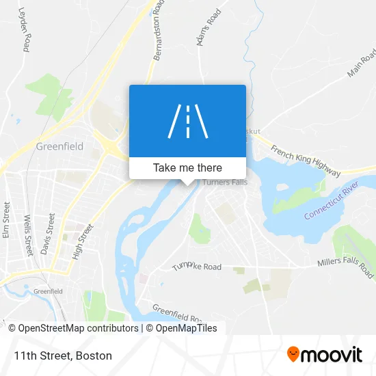 11th Street map