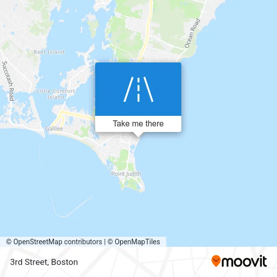 3rd Street map