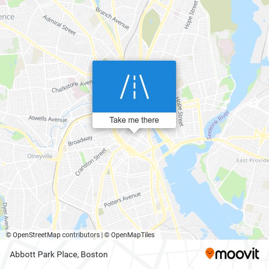 Abbott Park Place map