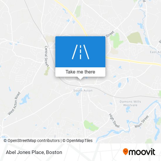 Abel Jones Place map