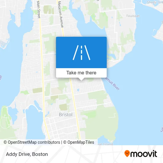 Addy Drive map