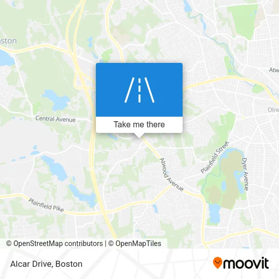 Mapa de Alcar Drive