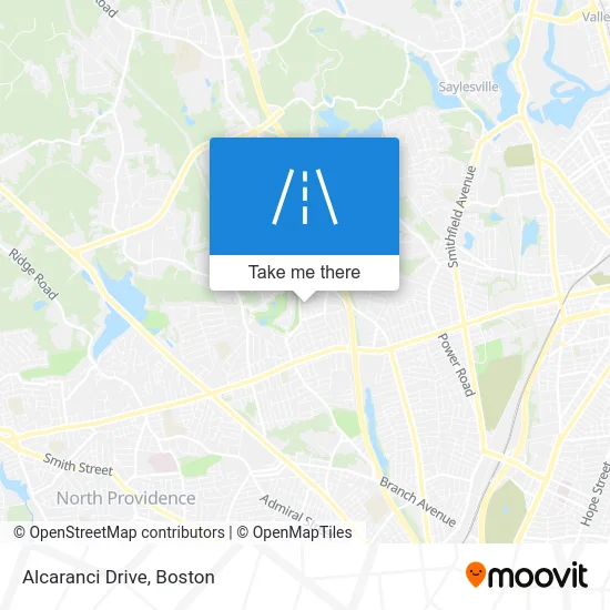 Alcaranci Drive map