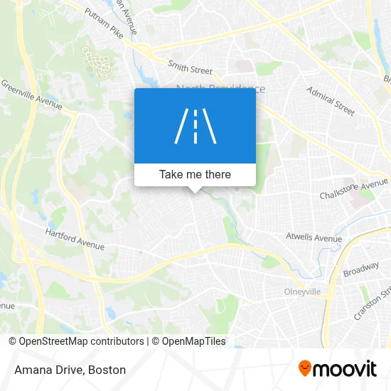Amana Drive map
