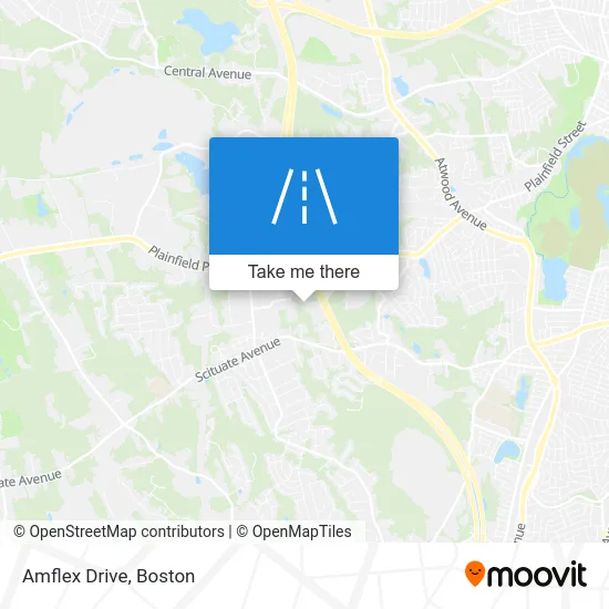 Amflex Drive map