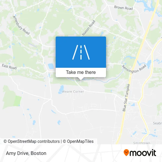 Amy Drive map