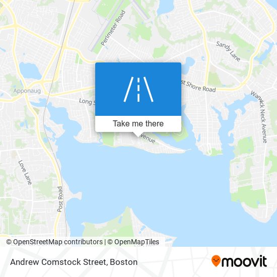 Mapa de Andrew Comstock Street