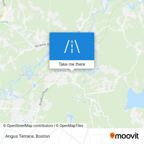 Mapa de Angus Terrace