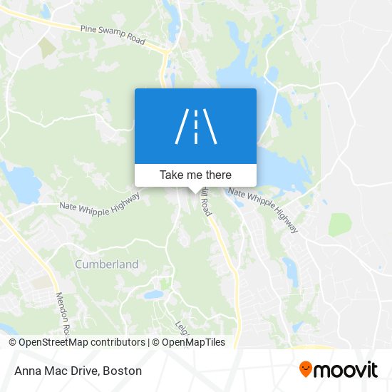 Anna Mac Drive map