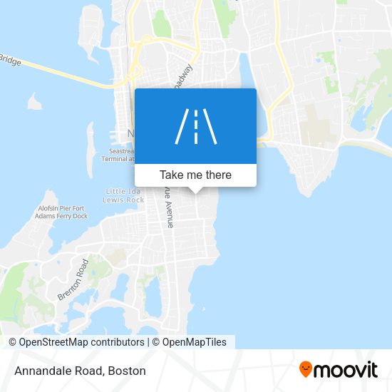 Mapa de Annandale Road