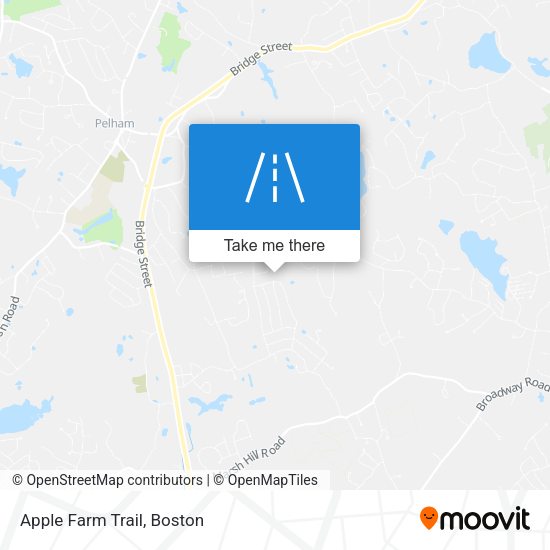 Apple Farm Trail map