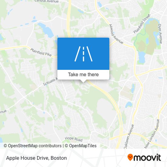 Mapa de Apple House Drive