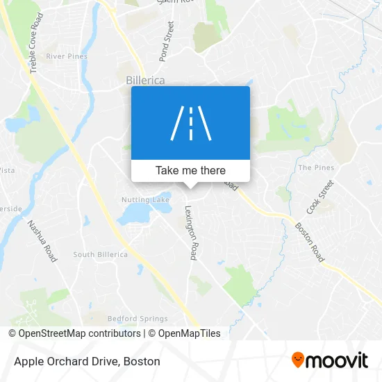 Apple Orchard Drive map