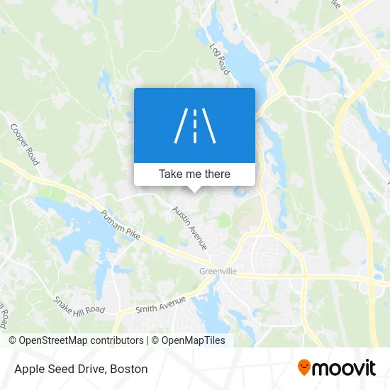 Apple Seed Drive map