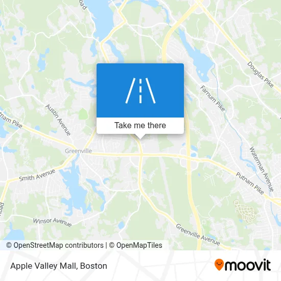 Apple Valley Mall map