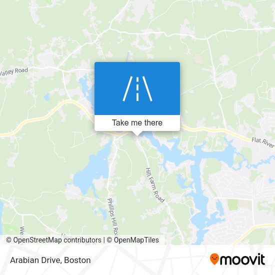 Mapa de Arabian Drive