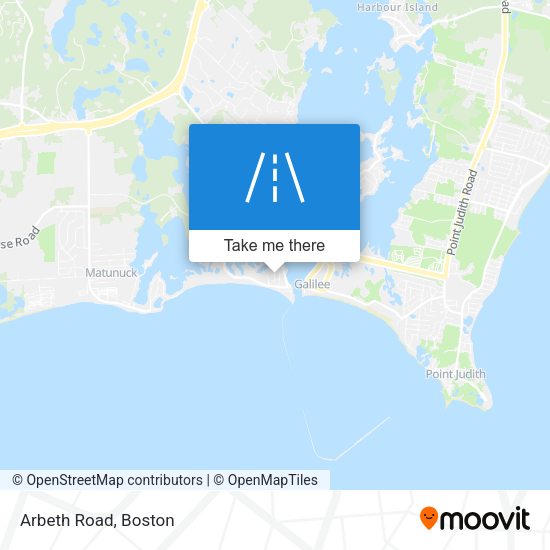 Mapa de Arbeth Road
