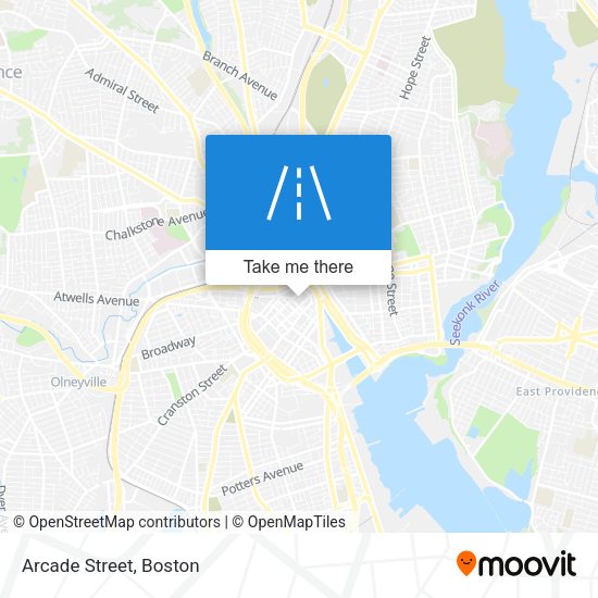 Mapa de Arcade Street