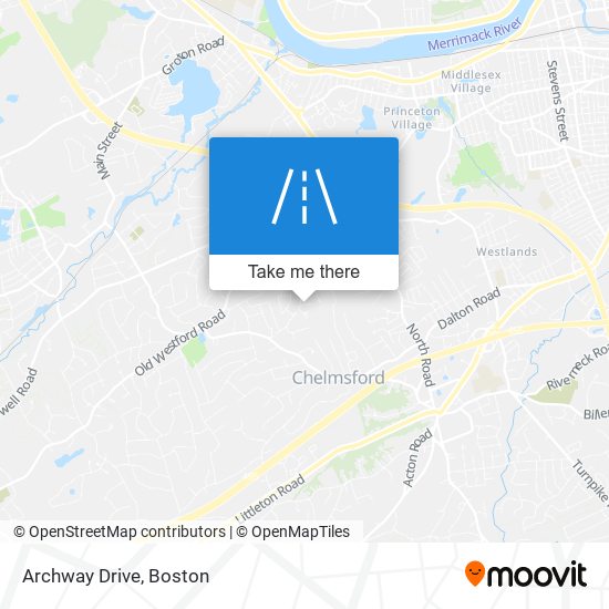 Archway Drive map