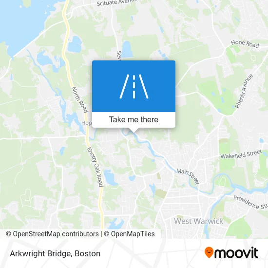 Arkwright Bridge map