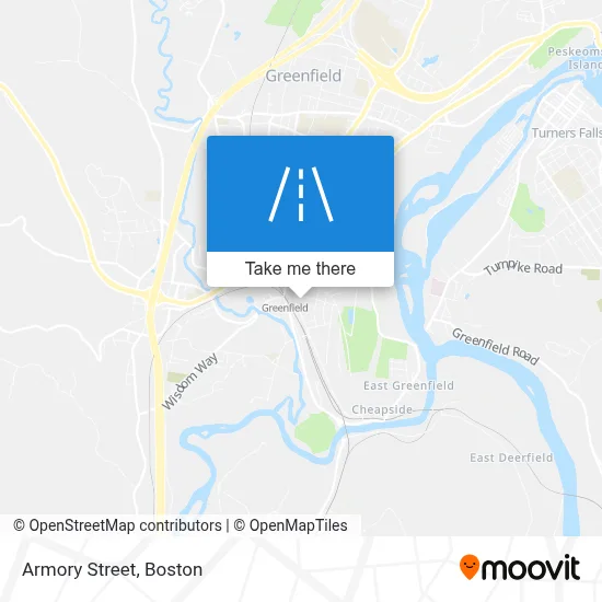Armory Street map