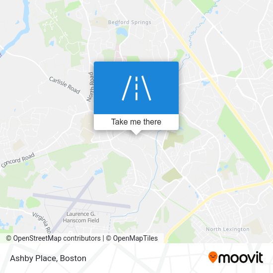 Mapa de Ashby Place