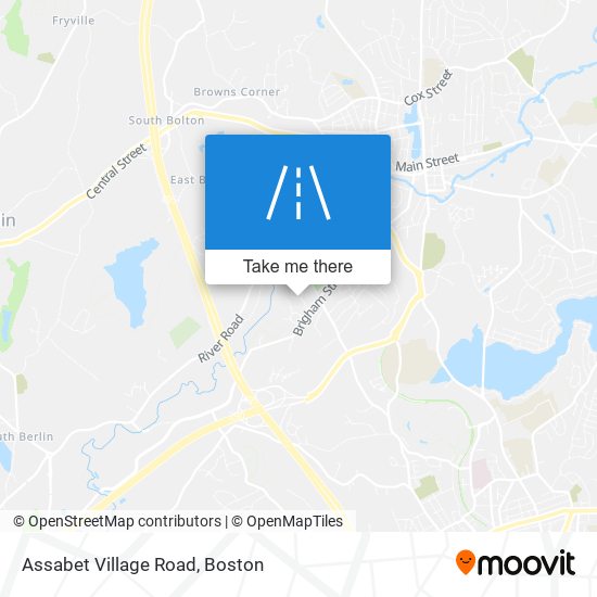 Mapa de Assabet Village Road