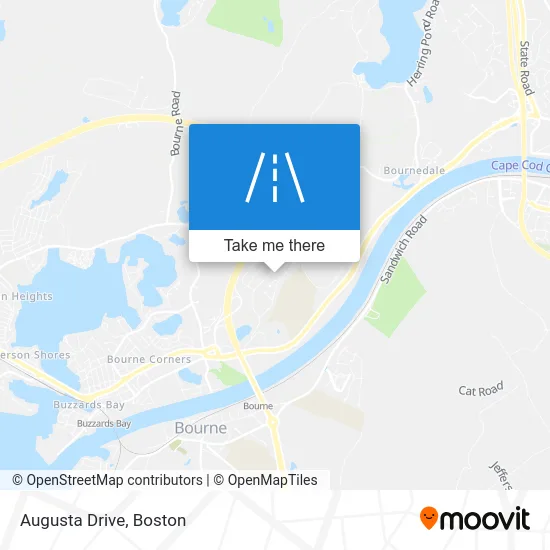 Augusta Drive map