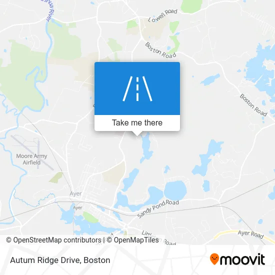 Autum Ridge Drive map