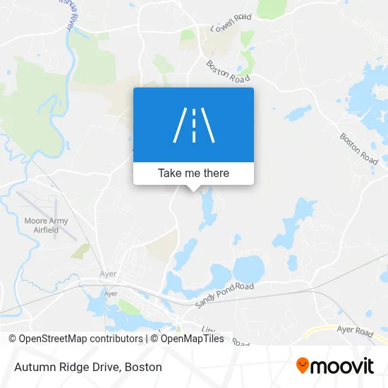 Autumn Ridge Drive map