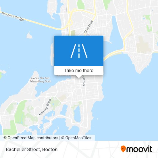 Mapa de Bacheller Street
