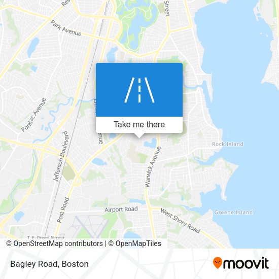 Mapa de Bagley Road